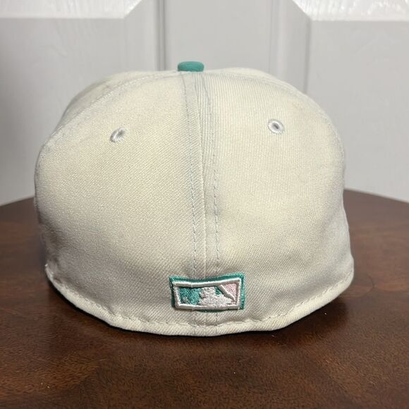 🔥⚾️ Vintage NEW YORK YANKEES New Era 59Fifty Fitted Hat 1996 World Series - NEW - Picture 6 of 10